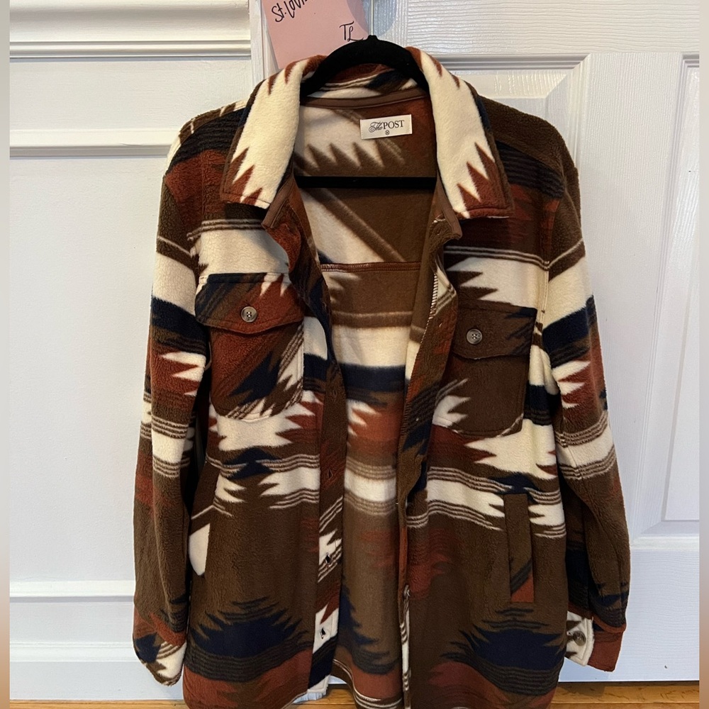 Alison “Aztec” Shacket By The Post - image 2